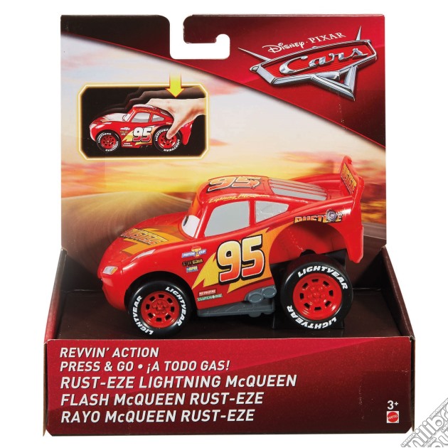 Mattel FMH50 - Cars - Veicolo Premi E Sfreccia - Saetta Mcqueen gioco di Mattel