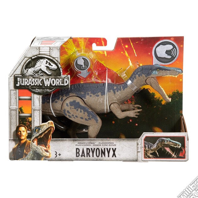 Mattel FMM26 - Jurassic World - Sound Dino - Baryonyx gioco di Mattel