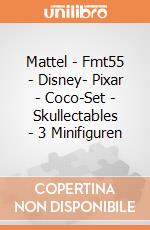 Mattel - Fmt55 - Disney- Pixar - Coco-Set - Skullectables - 3 Minifiguren gioco