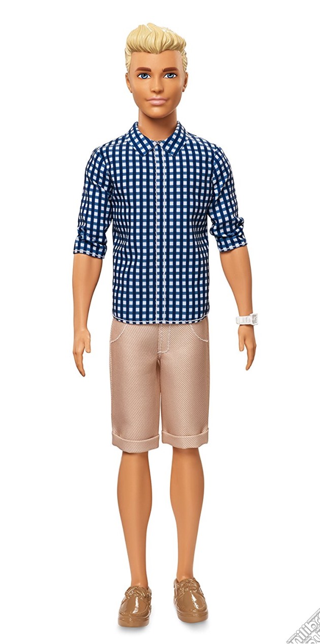 Mattel FNH39 - Barbie - Ken - Fashionistas - 7 Camicia A Quadretti gioco di Mattel