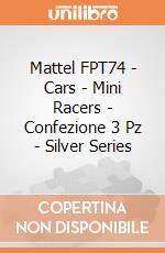 Mattel FPT74 - Cars - Mini Racers - Confezione 3 Pz - Silver Series gioco