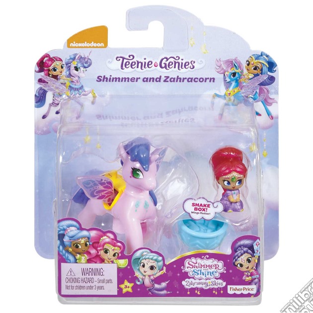 Mattel FPW00 - Shimmer And Shine - Teenie Genies - Pony Pack D gioco di Fisher Price