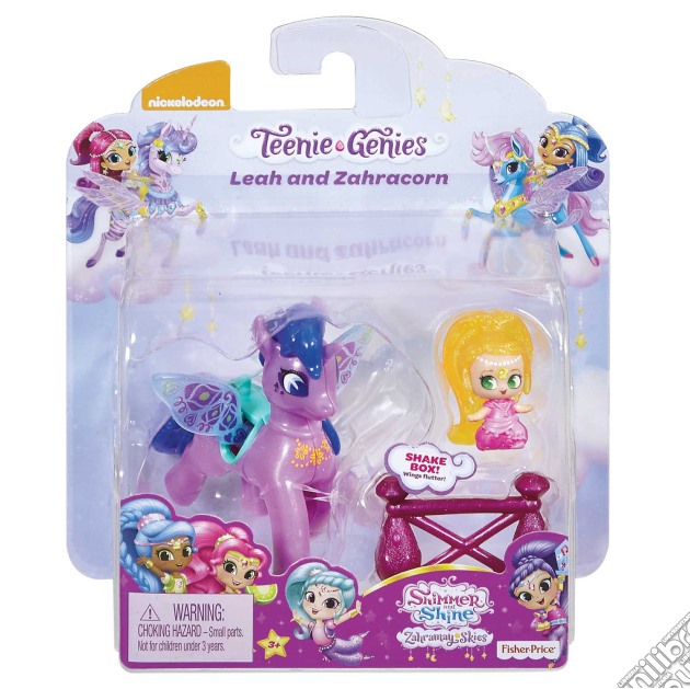 Mattel FPV98 - Shimmer And Shine - Teenie Genies - Pony Pack B gioco di Fisher Price