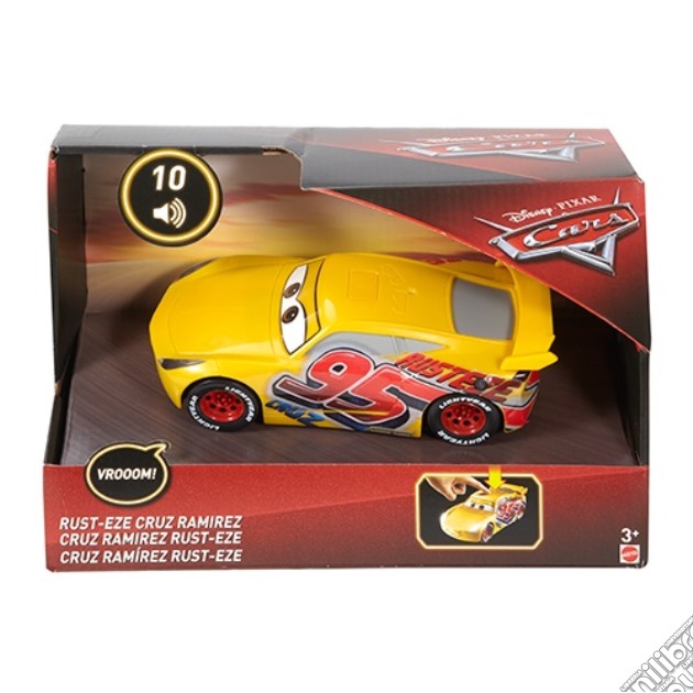 Mattel FRJ06 - Cars - Veicolo Effetti Sonori 1:24 - Final Race Cruz gioco di Mattel