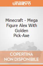 Minecraft - Mega Figure Alex With Golden Pick-Axe gioco di Terminal Video