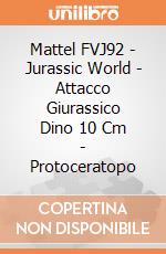 Mattel FVJ92 - Jurassic World - Attacco Giurassico Dino 10 Cm - Protoceratopo gioco
