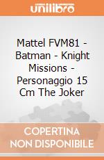 Mattel FVM81 - Batman - Knight Missions - Personaggio 15 Cm The Joker gioco di Mattel