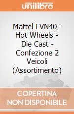 Mattel FVN40 - Hot Wheels - Die Cast - Confezione 2 Veicoli (Assortimento) gioco di Mattel