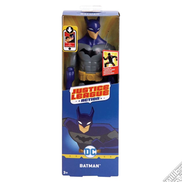 Mattel FFF11 - Justice League Action - Personaggio Base 30 Cm - Batman gioco di Mattel