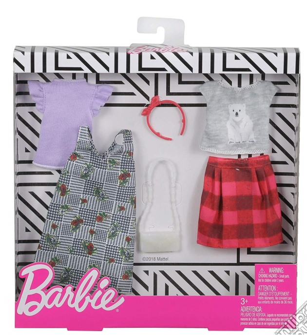 Mattel FXJ67 - Barbie - Moda - 2-Pack 9 gioco