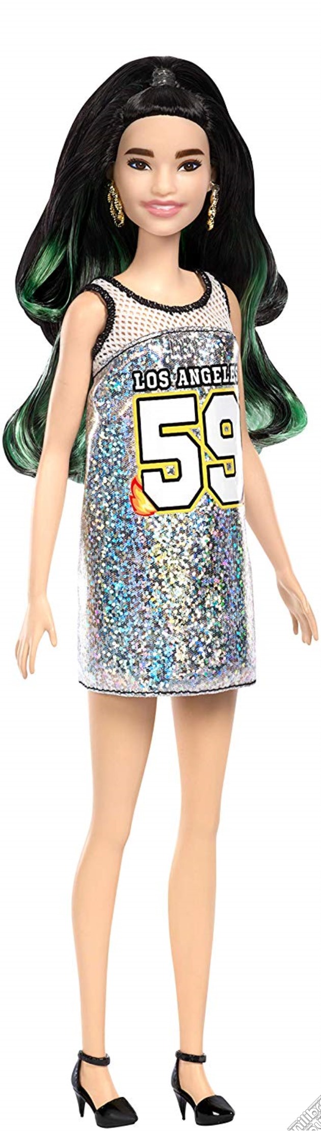 Mattel FXL50 - Barbie - Fashionistas - Silver Jersey gioco di Mattel