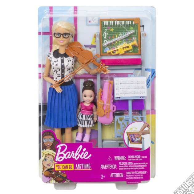 Mattel FXP18 - Barbie - Plasyet Carriere - Maestra Di Musica gioco di Mattel