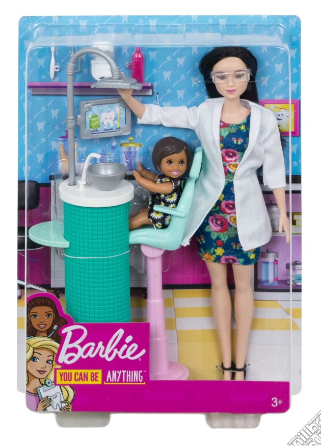 Mattel FXP17 - Barbie - Plasyet Carriere - Dentista Asiatica gioco di Mattel