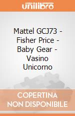 Mattel GCJ73 - Fisher Price - Baby Gear - Vasino Unicorno gioco