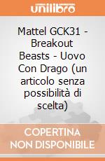 Mattel GCK31 - Breakout Beasts - Uovo Con Drago (un articolo senza possibilità di scelta) gioco di Mega Bloks