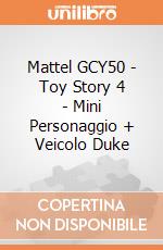 Mattel GCY50 - Toy Story 4 - Mini Personaggio + Veicolo Duke gioco di Mattel