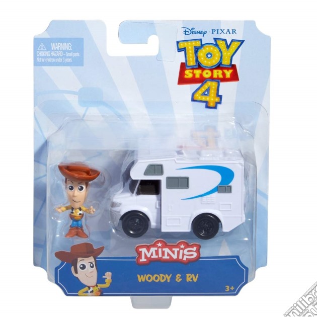 Mattel GCY61 - Toy Story 4 - Mini Personaggio + Veicolo Woody gioco di Mattel