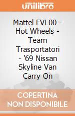 Mattel FVL00 - Hot Wheels - Team Trasportatori - '69 Nissan Skyline Van Carry On gioco