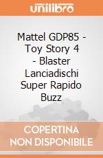 Mattel GDP85 - Toy Story 4 - Blaster Lanciadischi Super Rapido Buzz gioco di Mattel
