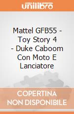 Mattel GFB55 - Toy Story 4 - Duke Caboom Con Moto E Lanciatore gioco di Mattel