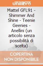 Mattel GFL91 - Shimmer And Shine - Teenie Geenies - Anellini (un articolo senza possibilità di scelta) gioco di Fisher Price