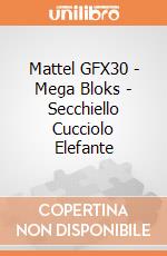 Mattel GFX30 - Mega Bloks - Secchiello Cucciolo Elefante gioco