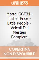 Mattel GGT34 - Fisher Price - Little People - Veicoli Dei Mestieri Pompiere gioco