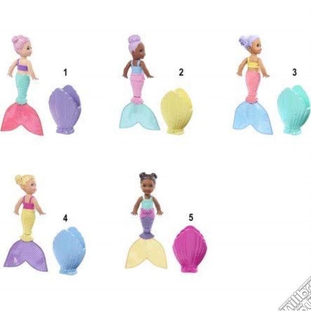 Mattel GHR66 - Barbie - Sirenetta A Sorpresa gioco di Mattel