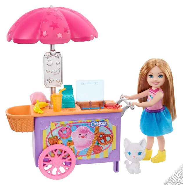 Barbie - Barbie Chelsea Snack Cart gioco