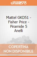 Mattel GKD51 - Fisher Price - Piramide 5 Anelli gioco