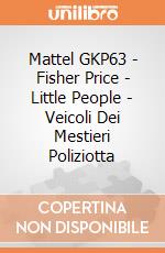 Mattel GKP63 - Fisher Price - Little People - Veicoli Dei Mestieri Poliziotta gioco