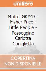 Mattel GKY43 - Fisher Price - Little People - Passeggino Carlotta Coniglietta gioco