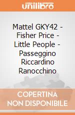 Mattel GKY42 - Fisher Price - Little People - Passeggino Riccardino Ranocchino gioco