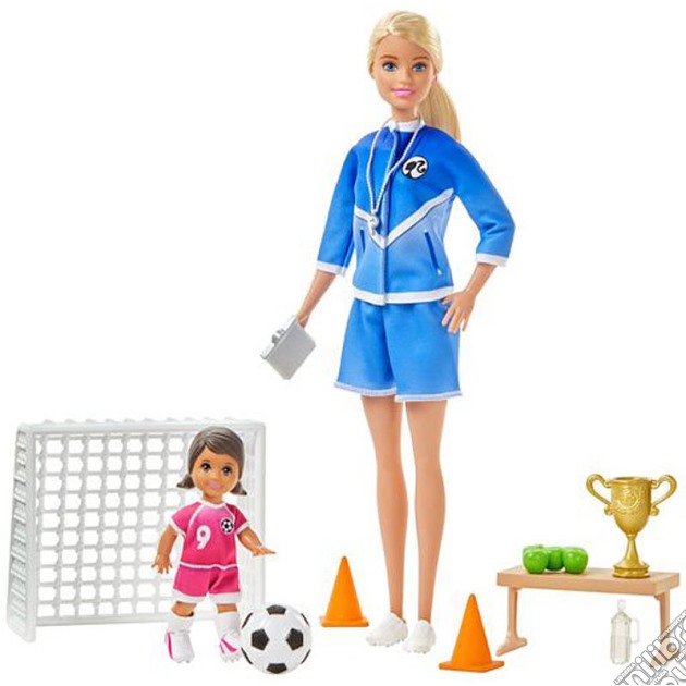 Mattel GLM47 - Barbie - Calciatrice Playset gioco di BAM