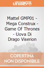 Mattel GMP01 - Mega Construx - Game Of Thrones - Uova Di Drago Viserion gioco