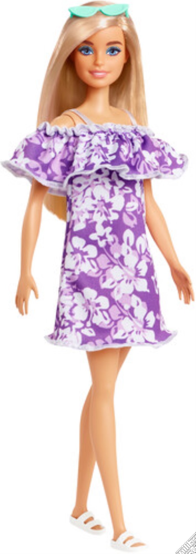 Loves The Ocean Purple Floral Dress With Ruffle gioco