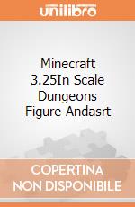 Minecraft 3.25In Scale Dungeons Figure Andasrt gioco