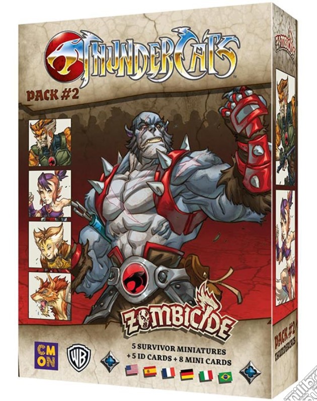 Thundercats: Asmodee Zombicide Pack #2 gioco di GTAV