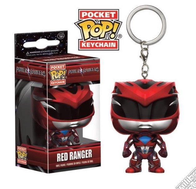 Funko Pocket Pop! Keychain: - Power Rangers - Red Ranger gioco di Funko