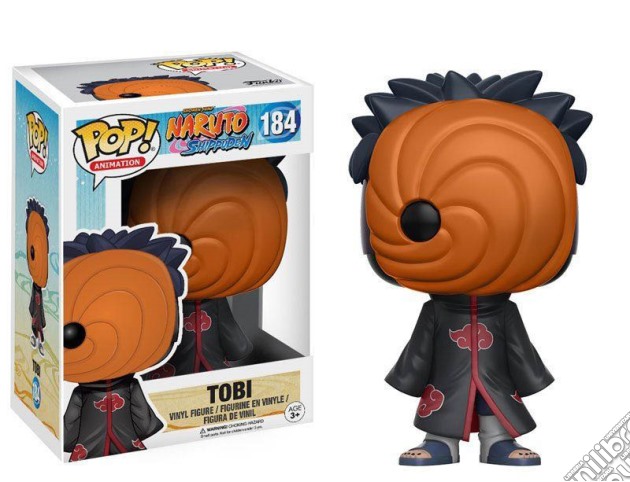 Naruto Shippuden: Funko Pop! Animation - Tobi (Vinyl Figure 184) gioco di FIGU