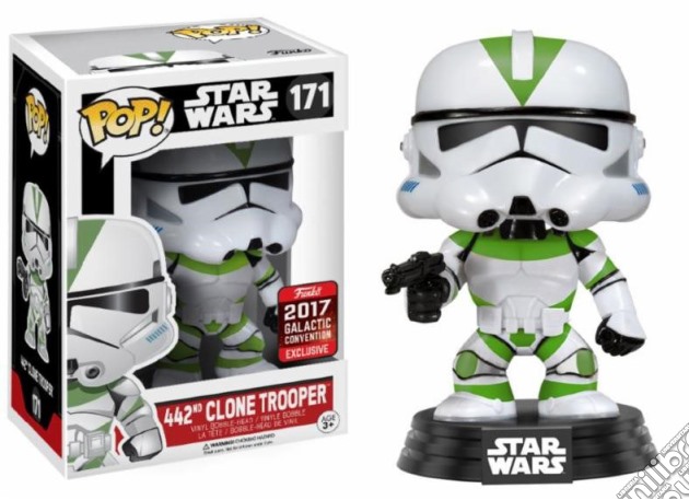 Figure POP! Star Wars 442 Clone Trooper gioco di FIGU