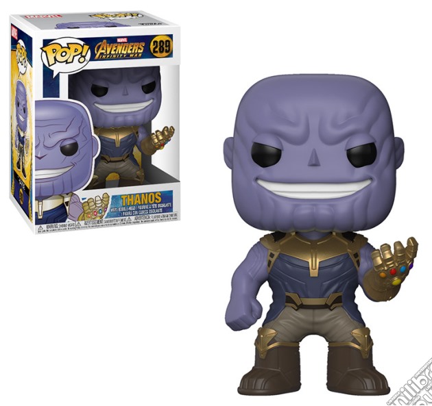 Marvel: Funko Pop! - Avengers Infinity War - Thanos (Vinyl Figure 289) gioco di FIGU