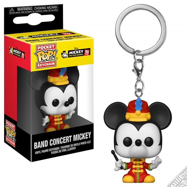 Funko Pop! Keychain: - Mickey'S 90Th - Band Concert Mickey gioco di Funko
