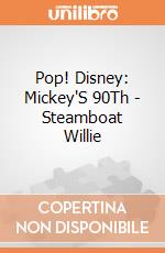 Pop! Disney: Mickey'S 90Th - Steamboat Willie gioco di Funko