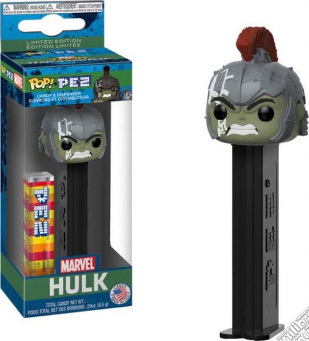 Funko Pop! Pez: - Marvel - Hulk W/ Chase gioco