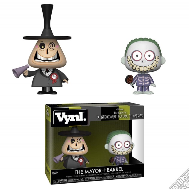 Funko Vynl: - Nightmare Before Christmas - Mayor And Barrel gioco di Funko