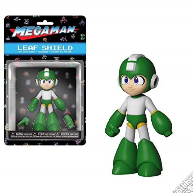 Funko Action Figure: - Mega Man - Mega Man (Leaf Shield) gioco
