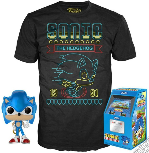 Figure POP!Sonic Heagehog + T-Shirt (S) gioco di FIGU