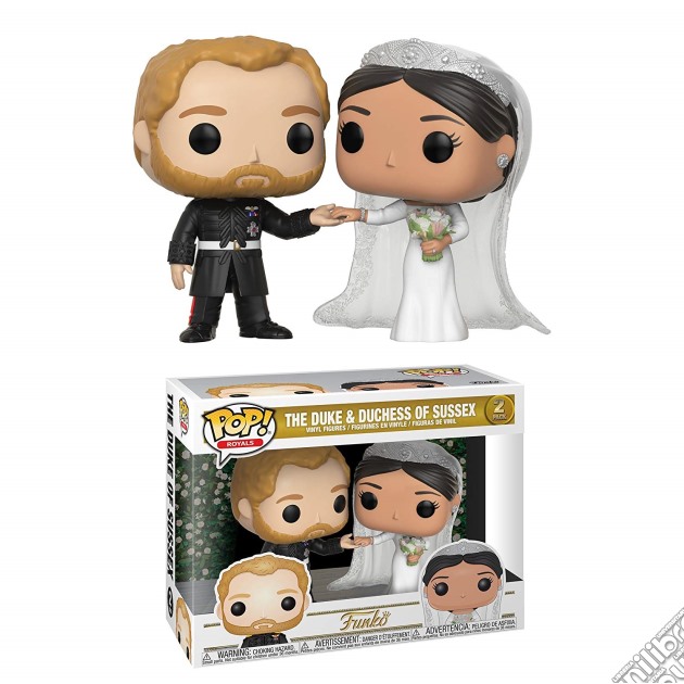 Duke & Duchess Of Sussex (The): Funko Pop! Royal gioco di Funko