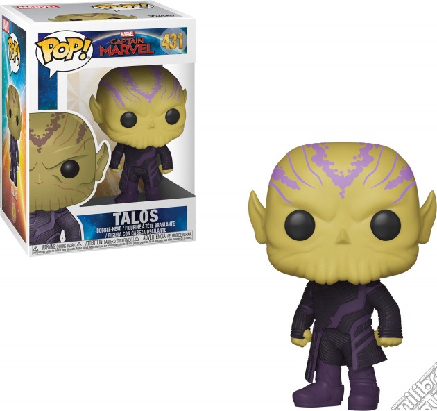 Marvel: Funko Pop! - Captain Marvel - Talos (Vinyl Figure 431) gioco